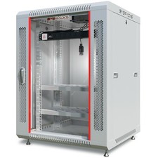 15U Wall Mount Server Rack Data Enclosure Network Cabinet GRAY IT 24