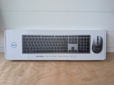 BRAND NEW - Dell Premier Multi-Device Wireless Keyboard and Mouse KM7321W US picture