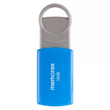 Memorex 16GB Flash Drive USB 2.0 - Blue (32020001621) picture