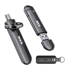 1TB USB Flash Drive SSD External Thumb Drive Dual USBC+A Up to 1000MB/s picture