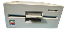 Vintage Apple Unidisk 5.25 External Floppy Drive A9M0107 - WORKS picture