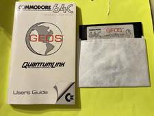 Commodore 64C GEOS V1.3 Berkeley Softworks - 1986 with manual - Tested Works picture