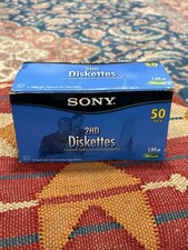 NEW - SONY 50MFD 2HD Double Sided 3.5