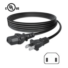 2-Prong AC Power Cord for Polk Audio Model PSW111 PSW125 PSW505 PSW525 Subwoofer picture