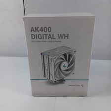 DeepCool AK400 Digital WH Performance CPU Cooler White 4 Direct Touch Copper Pad picture