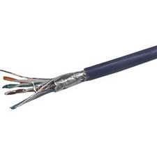 Weltron Cat 6 STP 550 MHz Solid Shielded Plenum CMP Cable - 1000 Feet picture