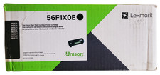 Lexmark 56F1X0E Black Extra High Yield Toner Cartridge Weight: 1lb:12.3oz picture