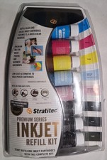 Stratitec Premium Series Inkjet Printer Ink Refill Kit picture