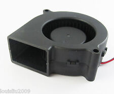 1pc Brushless DC Cooling Blower Fan 75x75x30mm 75mm 7530 12V 2pin picture