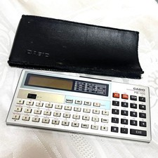 CASIO PB-100 Pocket Computer Retro Vintage with Cover Untested picture