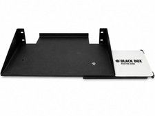Used Black Box 19” Rack Mount Keyboard Shelf w/ Mouse Tray Server Network Rack picture