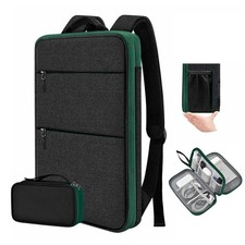 Slim Expandable Laptop Backpack with Small Case for 15-16 inch Notebooks,Wate... picture