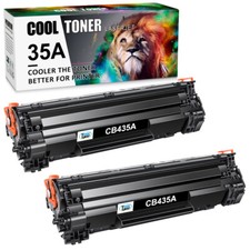 2PK CB435A 35A Toner Cartridge Compatible For HP LaserJet P1002 P1003 P1006 INK picture