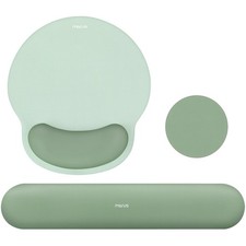 MOSISO Wrist Rest Support for Mouse Pad&Keyboard Set Circle Curved Ergonomic ... picture