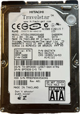 Major Brand 80GB Laptop Hard Drive HDD 2.5