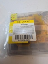 KB-LC61Y Yellow Compatible Ink Cartridge For Brother LC38 LC61 LC65 LC11 LC980 picture