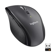 Logitech M705 Marathon Wireless Mouse 910-006033 Black 2.4GHz Hyper-Fast Scroll picture