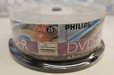 PHILIPS HP LIGHTSCRIBE 25 Pack Discs, DVD-R 8x 4.7 GB 120min, NEW SEALED picture