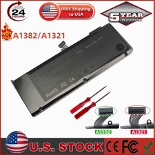 A1382 A1321 Battery For MacBook Pro 15