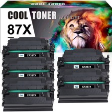 5pk toner replace for HP Enterprise Flow MFP M527c M506dh Printer CF287X picture