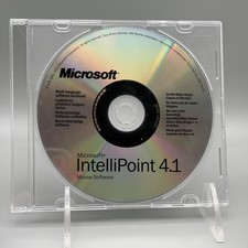 Vintage 2002 Microsoft IntelliPoint 4.1 Mouse Software Driver CD-ROM Multi-Lang picture