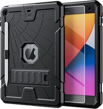 iPad 10.2 9th Gen 2021 Case Heavy Duty Cover Tempered Glass Armor Shockproof picture