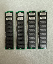 Vintage Toshiba 4MB (4x1MB) 30 Pin SIMM Memory THM91000AS-10 1989 Made in Japan picture