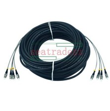 50M Field Outdoor Fiber Patch Cord ST-ST 4 Strand 9/125 Single Mode picture