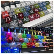 26pcs Handmade Kamen Rider Themed Keycaps Artisan Key cap For Cherry MX Keyboard picture