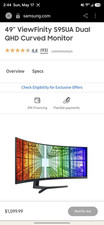 Samsung ViewFinity S95UA 49