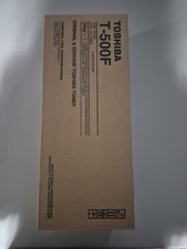 Toshiba T-500F Original & Genuine TonerCartridge NEW SEALED picture