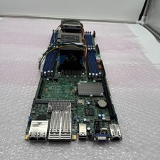 Supermicro X11DPT-PS Node Board 2x Xeon + Heatsinks & AOC Card - Used picture