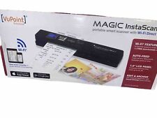 VuPoint Magic InstaScan Pro Wi-Fi Portable Smart Scanner PDSWF-ST48R-VP in RED picture