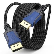 DisplayPort 1.4 Cable 10Ft, 8K Long Display Port Cord DP Cables 10 Feet picture