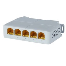 1pc 5-Port PoE Gigabit Extender 1 in 4Out PoE Repeater w/1000Mbps Network VLAN picture