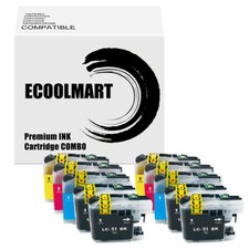 10PK Ink Cartridge fits Brother LC51 MFC-465CN MFC-240C MFC-3360C 5460CN 230C picture
