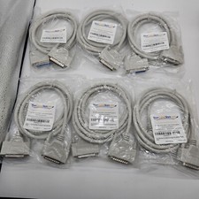 6 DB25 DB 25 6 ft 25-Pin Male Female M/F Parallel Cable Extension Cord picture