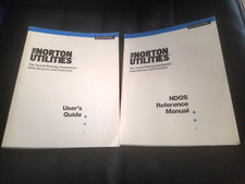 Norton utilities 6.0 Manuals - Users Guide and NDOS Reference Manual picture
