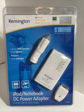Kensington 70w DC Mac Notebook/iPod Power Adapter (33194) NEW IN SEALED PKG picture