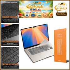 Keyboard Protector MacBook Pro 14 16 Air 13 15 Clear TPU Skin Touch ID Backlit picture