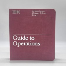 IBM Guide to Operations Personal Computer XT 6280085 w/ Disks & Slipcase picture