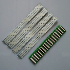 5 X FFC FPC 40pin to 40pin 0.5mm Pitch Ribbon Cable ZIF 20CM+Adaptor extend  picture