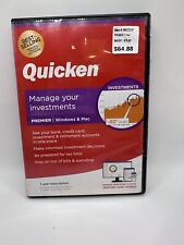 NEW Quicken Manage Your Investments Premier 2020 Windows & Mac picture