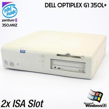 2X ISA SLOT Computer Dell Optiplex G1 350L+ PC Pentium 2 II USB LAN Parallel COM picture