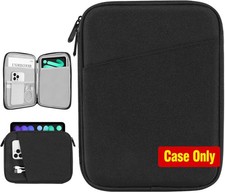 Case for 8-9 Inch Tablet, Black Carrying Bag with Handle for Easy Transport picture