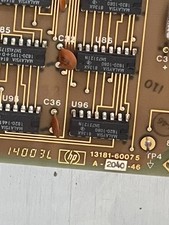 HP 13181-60075 Digital Tape Interface PCB PCA HP 2100 21MX 7970 Vintage picture