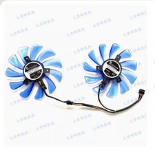 For HIS RX470 474 RX570 574 580 588 IceQ X2 OC Graphics Card Cooling Dual Fans # picture