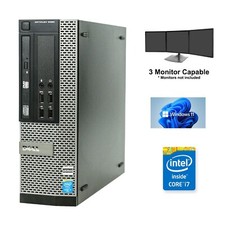 Dell OptiPlex 9020 SFF Core i7 16GB Ram 240 SSD Windows 11 Computer Desktop WIFI picture