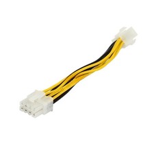 ATX 4Pin Male to 8Pin Female EPS Power Cable Adapter CPU Power Supply Connector picture