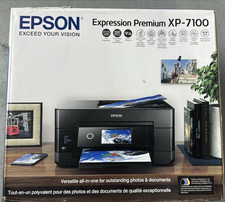 Epson Expression Premium XP-7100 Wireless Color Photo Printer - Black picture